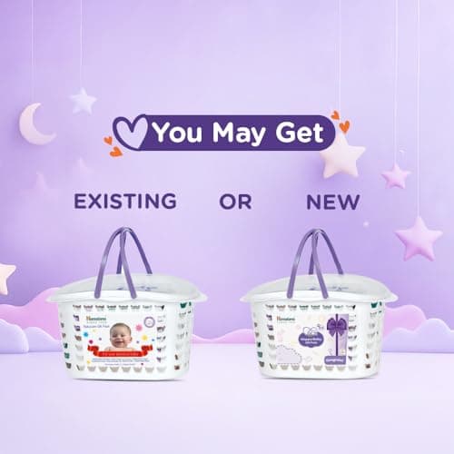 Himalaya Baby Gift Pack Basket,Pack of 1 set,white 2