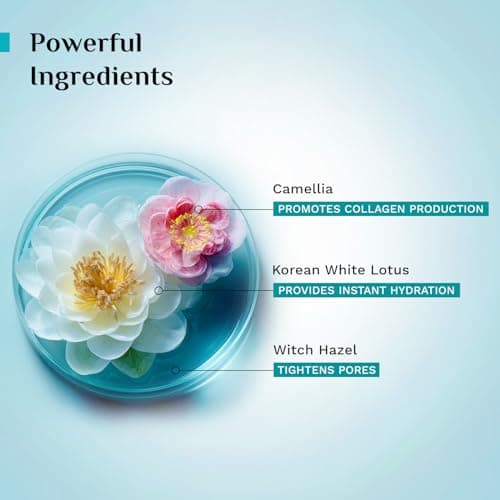 Pilgrim Korean Beauty White Lotus Refreshing Face Mist & Toner | Toner for glowing skin | Alcohol-Free Mist & toner for open pores Tightening | Korean skin care products | Women & Men | 100 ml 4