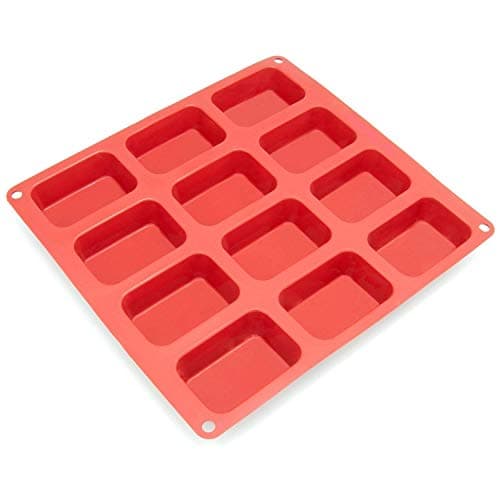 Leawall 12-Cavity Silicone Mould for Soap Making Molds for Making Handmade Soap, Chocolate, Soap Candles, Cake, Pudding, Resin Candy Muffin Bakeware Mould and Jelly ll 75 Grm soap(Multicolor) 2