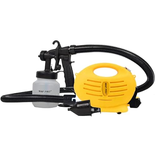 MAF PRO MP-MG4508 HVLP Electric Zoom Paint Spray Gun 800ml | 5L/Min Flow Rate | Portable Paint Sprayer for Wall, Wood, Metal & DIY Projects