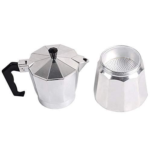 THW Aluminium Italian Espresso Coffee Maker/Filter Coffee Maker Percolator for 6 Cups of Coffee- Moka Pot, 300 ML 5