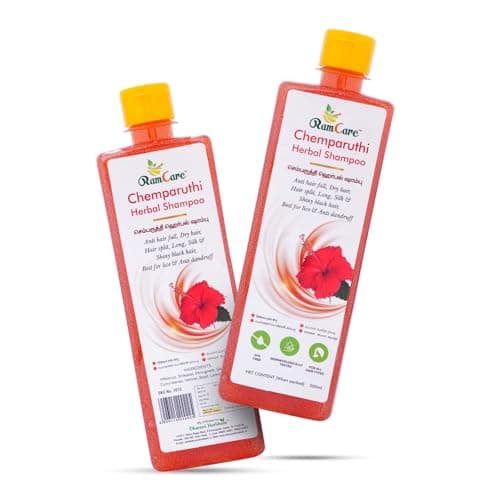 Ramcare Hibiscus Shampoo for Hair Growth and Hair Fall Control Dry & Frizzy Hair | Paraben Free | Sulphate Free | For Men and Women - 500ML 2