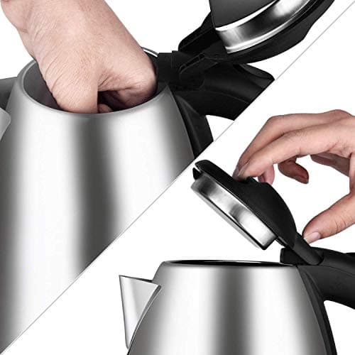KAVID Kettle 2.0 Litre Automatic Multipurpose Extra Large Kettle with Handle Tea Coffee Maker Water Boiler, Boiling Milk,(Black) 5