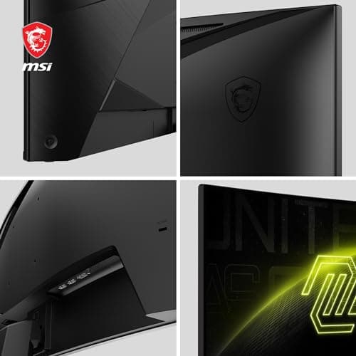 MSI MAG 27CQ6F 27 Inch 2K WQHD Curved Gaming Monitor - 1500R 2560 x 1440 Rapid VA Panel, 180 Hz / 0.5ms (GtG, Min.), Adaptive-Sync - DP 1.4a, HDMI 2.0b CEC 4