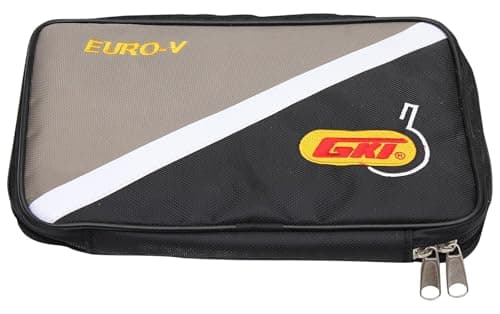 GKI Euro V Wooden Table Tennis Racquet (Multicolor, Pack of 1) 2