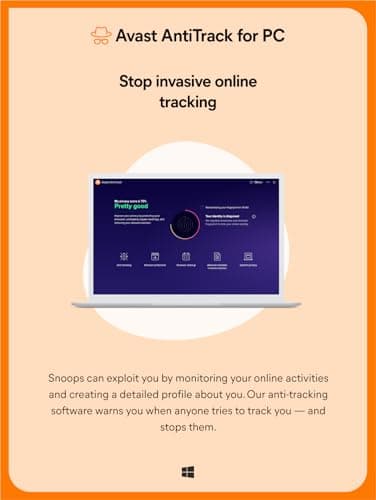 Avast Ultimate for PC | 1 Device 2 Years | Windows PC | Total Protection includes Premium Security, CleanUP Premium & AntiTrack | Email Delivery in 2 Hours. 4