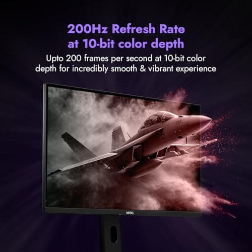 Kreo Obsidian 27I200Q 27" Gaming Monitor, 1440p QHD IPS, 200Hz, 1ms, 130% sRGB, 95% AdobeRGB, FreeSync/G-Sync, HDR10, Adjustable Stand, HDMI & DisplayPort, Eye Comfort, Flicker Free 5