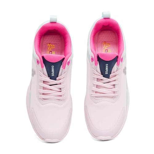 Campus Women's CYMBAL H.Pink/WAN Blue Running Shoes - 5UK/India 1 Pair 4