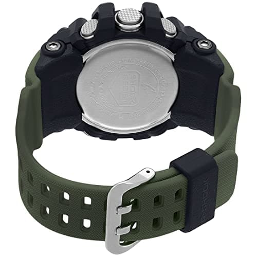 Casio G-Shock GG-1000-1A3DR Black Analog-Digital Dial Green Resin Strap Men's Watch Mud Resistant Shock Resistant G662 3