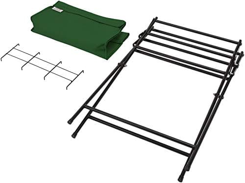 VegTrug Poppy Compact Vertical Planter | Portable Raised Garden Bed for Herbs, Vegetables & Flowers | Easy to Move, Space-Saving Outdoor Gardening Stand - Green 3