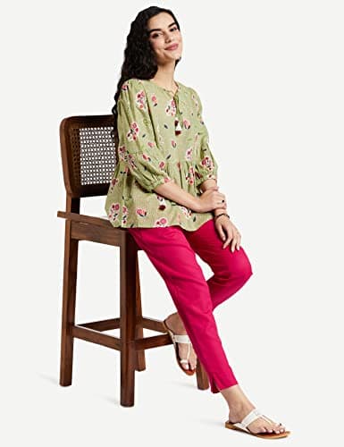 Amazon Brand - Myx Women's Pyjama (SS18NITPJM04_Fuchsia_M) 3