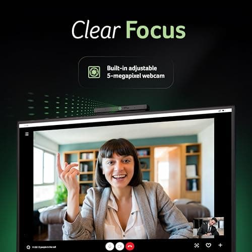 acer B227Q D1 21.5 Inch IPS Full HD Backlit LED Monitor I Full HD Adjustable Webcam, MIC Support I 100Hz I Tilt, Swivel and Height Adjustment I HDMI, VGA & USB 2.0 I Eye Care I Stereo Speakers 2