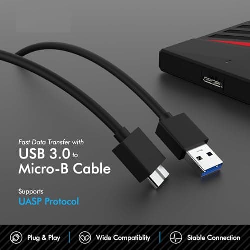 CARE CASE 500GB 2.5 Inch SATA USB 3.0 HDD Portable External harddrive 4