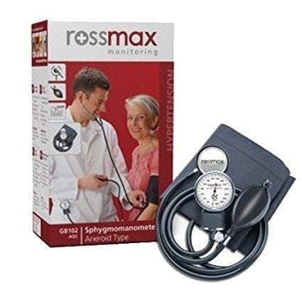Rossmax GB102 Aneroid Blood Pressure Monitor (Black), With Stethoscope 4