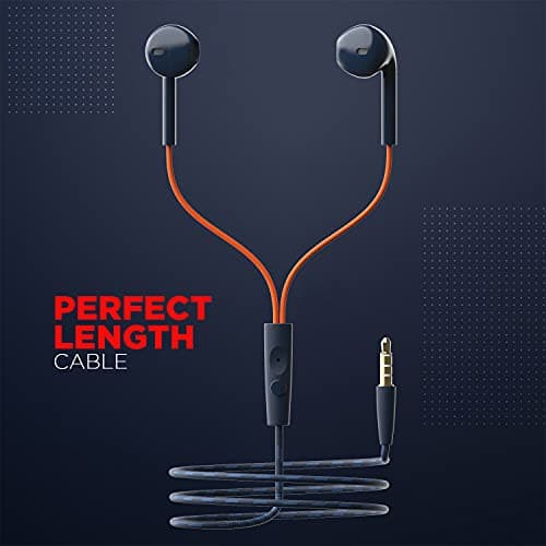 Boat Bassheads 105 Wired in Ear Earphones with Mic (Blue) 4