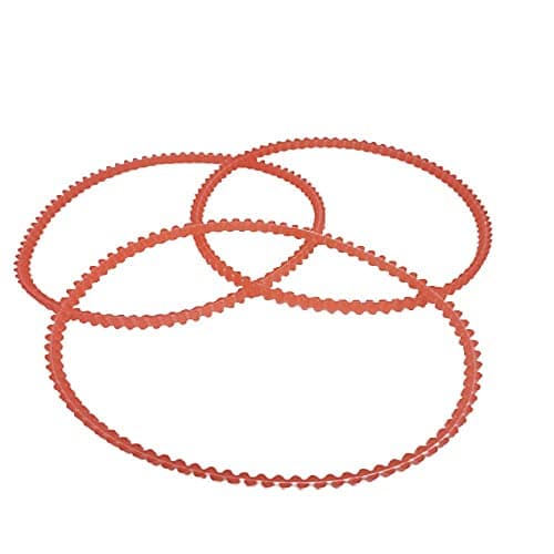 M Fabrics Nylon Motor Belt for Home Sewing Machines Pack of 3 Compatible with Usha Singer Merritt Brother Rita Naveen Old Cast Iron Models 375mm