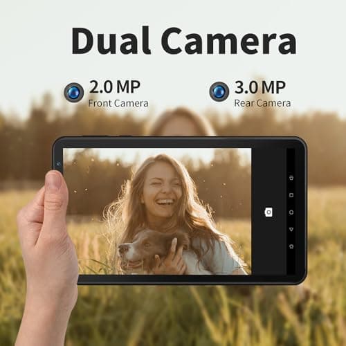 Wishtel IRA S1 Wi-Fi Only | 7 Inch IPS Display Tablet & 2GB RAM & 32GB ROM | 6000mAh Battery |Android 13 |1.46 GHz Quad Core Processor | Included Free Accessories (Charger) 3
