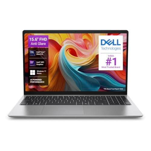 Dell 15 AI Powered Laptop, Intel Core Ultra 5 225H, 16GB DDR5 RAM, 512GB SSD, 15.6" FHD Anti-Glare Display, Intel Arc Graphics, Dedicated Copilot Key, Backlit Keyboard, Silver, Win11 Home + MSO H&S'24