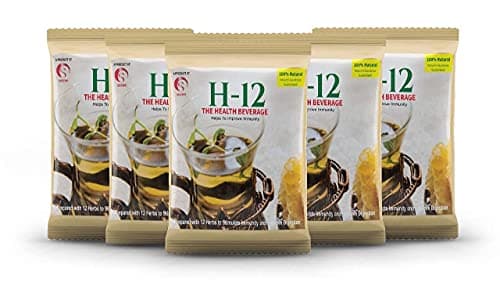 H-12 Slimming Tea - Helps In Weight Loss, Reduces Belly Fat, and Improves Blood Pressure and immunity Slim Tea Sachets for Weight Loss - Improves Metabolism, Pack Of 40 Sachets, 4g each