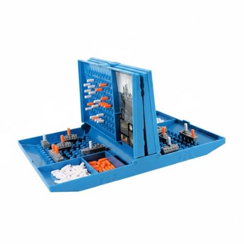 OJIVA® Parent-Child Interaction Battleship Board Game Easy to Play Naval Strategy Game for Families, Kids, Playroom, 707-23