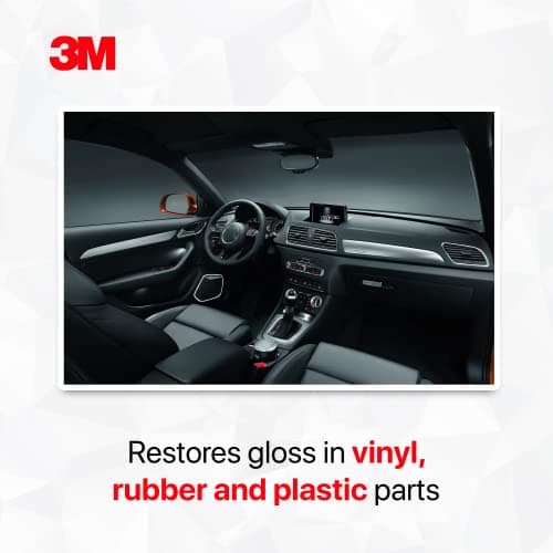 3M Car Dashboard Dresser (500 ml) | Restores Gloss and Shine on Dashboard and Other Plastic Parts | Protection from UV Rays and Fading 5