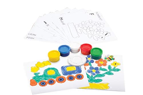 Handycrafts Funskool Finger Painting Kit, DIY Kit, Art and Craft Set for Kids, Learning, Fun & Engaging Activity for Childrens, Multicolour, Gift Set for Kids, Age 5+ Years 4