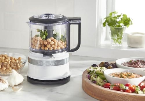 KitchenAid KFC3516WH 3.5 Cup Food Chopper, White 4