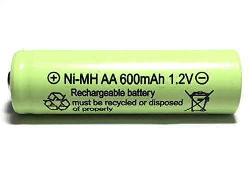 RELIGHTABLE AA NiMh 600mAh 1.2V Rechargeable Batteries for Solar Garden Lights (Pack of 20) 2