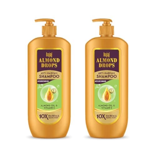 Bajaj Almond Drops Anti Hairfall Shampoo 340ml (Pack of 2)