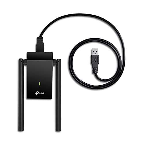 TP-Link USB WiFi Adapter for PC (Archer T4U Plus)- AC1300Mbps Dual Band Wireless Network Adapter for Desktop with 2.4GHz/5GHz High Gain 5dBi Antennas, Supports Windows 10/8.1/8/7,Mac OS 3