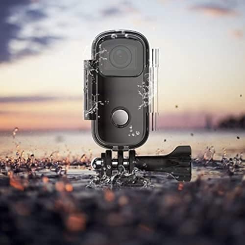SJCAM C100+ 2K 30FPS | Magnetic Body Action Camera | 30M Water Resistant | WiFi 2.4 GHZ | Insta Go | Body Cam | Webcam, Black 5