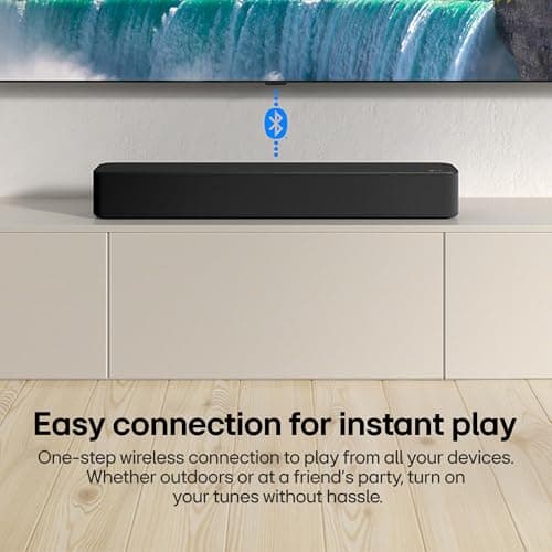 LG SF1A 30 Watts 2.0 Channel Mood Lighting, Compact Size Soundbar with Bluetooth Wireless Connectivity (Black) 3