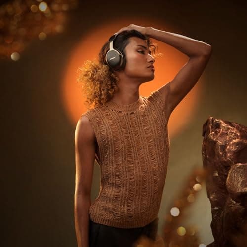 Bose New QuietComfort Ultra Bluetooth Headphones (2nd Gen), Wireless Headphones with Spatial Audio, Over Ear Noise Cancelling with Mic, Up to 30 Hours of Play time, Desert Gold - Limited Edition Color 3