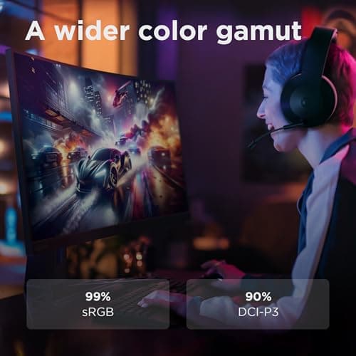 Lenovo Legion-R27qc-30 | 27" (68.5cm) QHD 180Hz Curved Gaming Monitor | 0.5ms, AMD FreeSync, 99%sRGB, 3Wx2Speaker, 2xHDMI 2.1 TMDS, 1xDP 1.4 (HBR3)|Tilt, Swivel, Pivot, Height Adjust|Black| 67C6GAC2IN 4