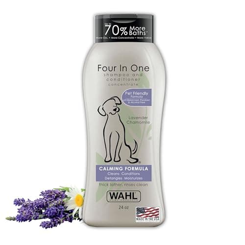 Wahl 820000 4-in-1 Shampoo, Lavender Chamomile 700 ML (Dogs)