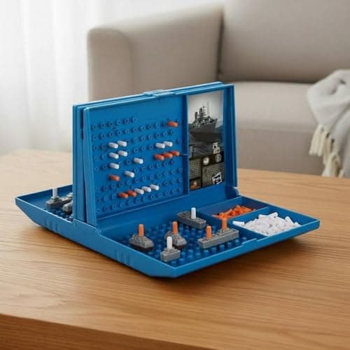 OJIVA® Parent-Child Interaction Battleship Board Game Easy to Play Naval Strategy Game for Families, Kids, Playroom, 707-23 3