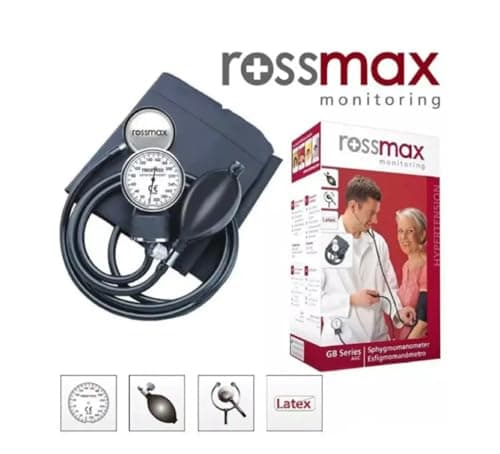Rossmax GB102 Aneroid Blood Pressure Monitor Sphygmomanometer with Stethoscope (Black) 2