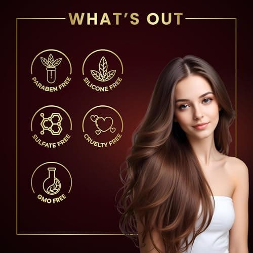 BIOMUNI Hard Water Shampoo | Protects & Repairs Hair from Hard Water Damage | Sulphate, Paraben & Silicone Free | Enriched with Rosemary, Onion, Bhringraj, Hibiscus, Aloe Vera | With Goodness of Ayurv 5