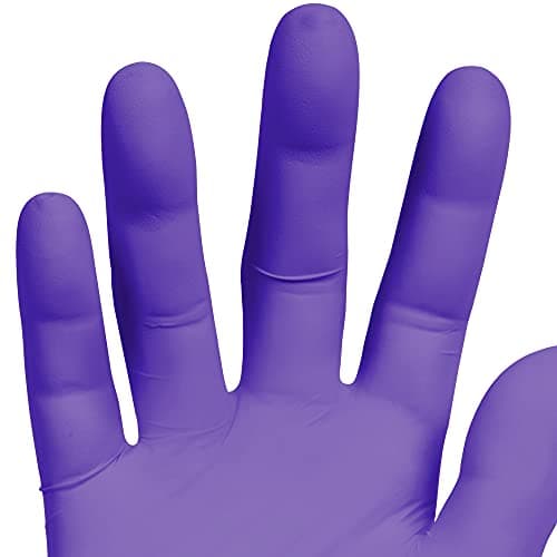Kimberly-Clark Kimtech KC 500 Nitrile Exam Gloves (5.9 Mil, Ambidextrous, 9.5", Purple) -Pack of 100 Gloves Pack 3