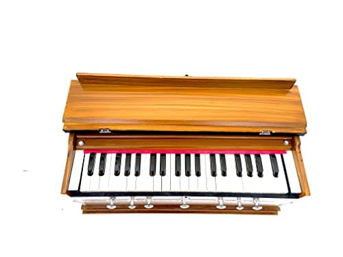 KHALSA MUSICAL 7 stopper bass male 39 keys Harmonium with bag 3