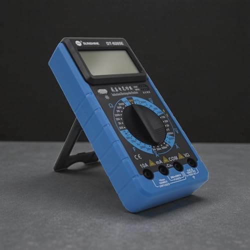 KOOCU DT-9205E Digital Multimeter with LCD Display, AC/DC Voltage Testing, Data Retention, Auto Power Off for Electronics Repair, Communication Maintenance 3