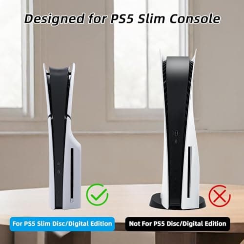 OIVO INDIA Carrying Case for PS5 Slim Console, Hard Shell Protective Case Travel Bag Compatible for PlayStation 5 Slim Console Disc/Digital Edition - Black 3