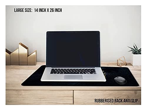 Paper Plane Design Extended Gaming Mouse Pad XXL Large 14"x26" for Home Office Gaming Work (Design-9) 3