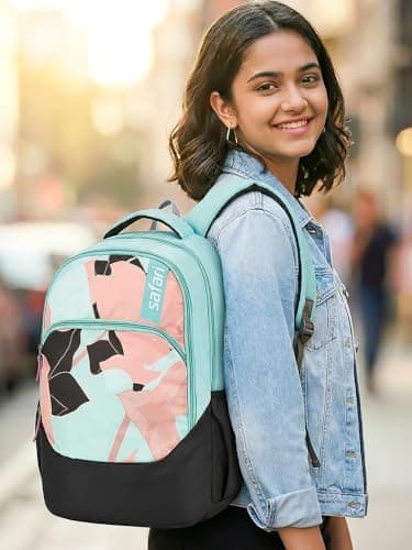 Safari Akika School Bag For Girls, Capacity - 36L, 3 Compartments Backpack For kids 2