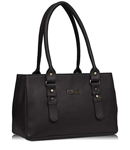 Fristo Women's Handbag (FRB-312_Black)
