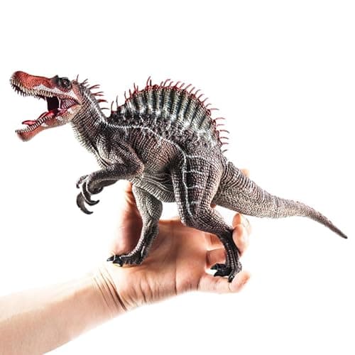 FUNFOB Dinosaur Figure Jumbo Dinosaur Toy Realistic Width -37cm Dinosaur Action Figure Educational Wild Animal Toys for Boys & Girls | Red- Big Humpp