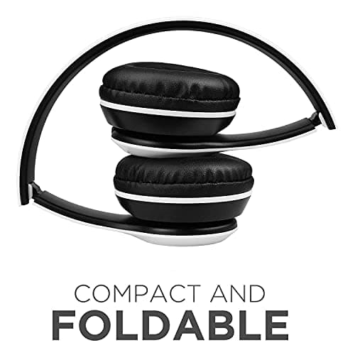 P47 Headphones Stereo, Memory Card Bluetooth Headset (White) 2