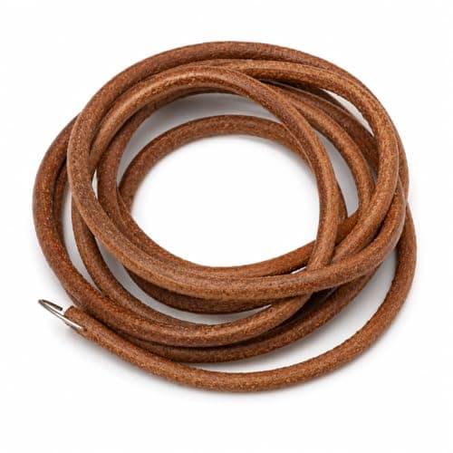 M Fabrics 183cm+ Leather Treadle Belt for Sewing Machine with Metal Hook