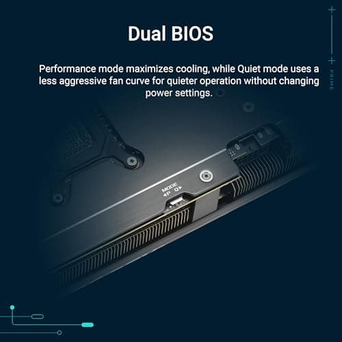 ASUS Prime GeForce RTX™ 5070 12GB GDDR7 OC Edition Graphics Card (PCIe® 5.0, 12GB GDDR7, HDMI®/DP 2.1, 2.5-Slot, Axial-tech Fans, Dual BIOS) 5