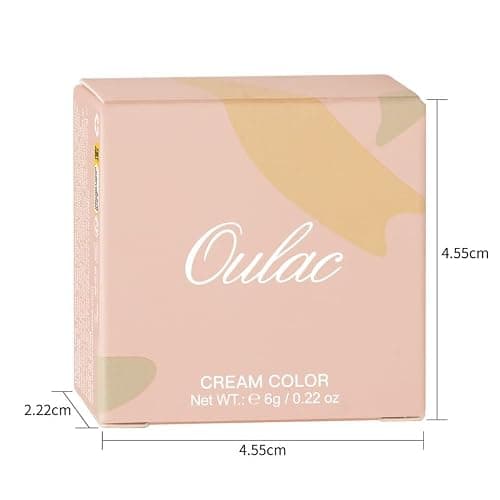 Oulac Magic Purple Eyeshadow with Blue, Silver & Pink Reflect, Shimmer Finish, Crease-Free, Enriched with Shea Butter & Jojoba Oil, Free from Parabens, Gluten, Mineral Oil & Alcohol 5